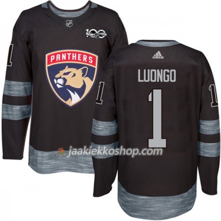 Miehille NHL Florida Panthers Pelipaita Roberto Luongo 1 1917-2017 100th Anniversary Adidas Musta Authentic Miehille NHL Florida Panthers Pelipaita Roberto Luongo 1 1917-2017 100th Anniversary Adidas Musta Authentic